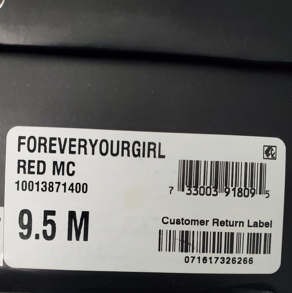International Concepts Forever Your Girl Pumps/Red - Picture 8 of 8